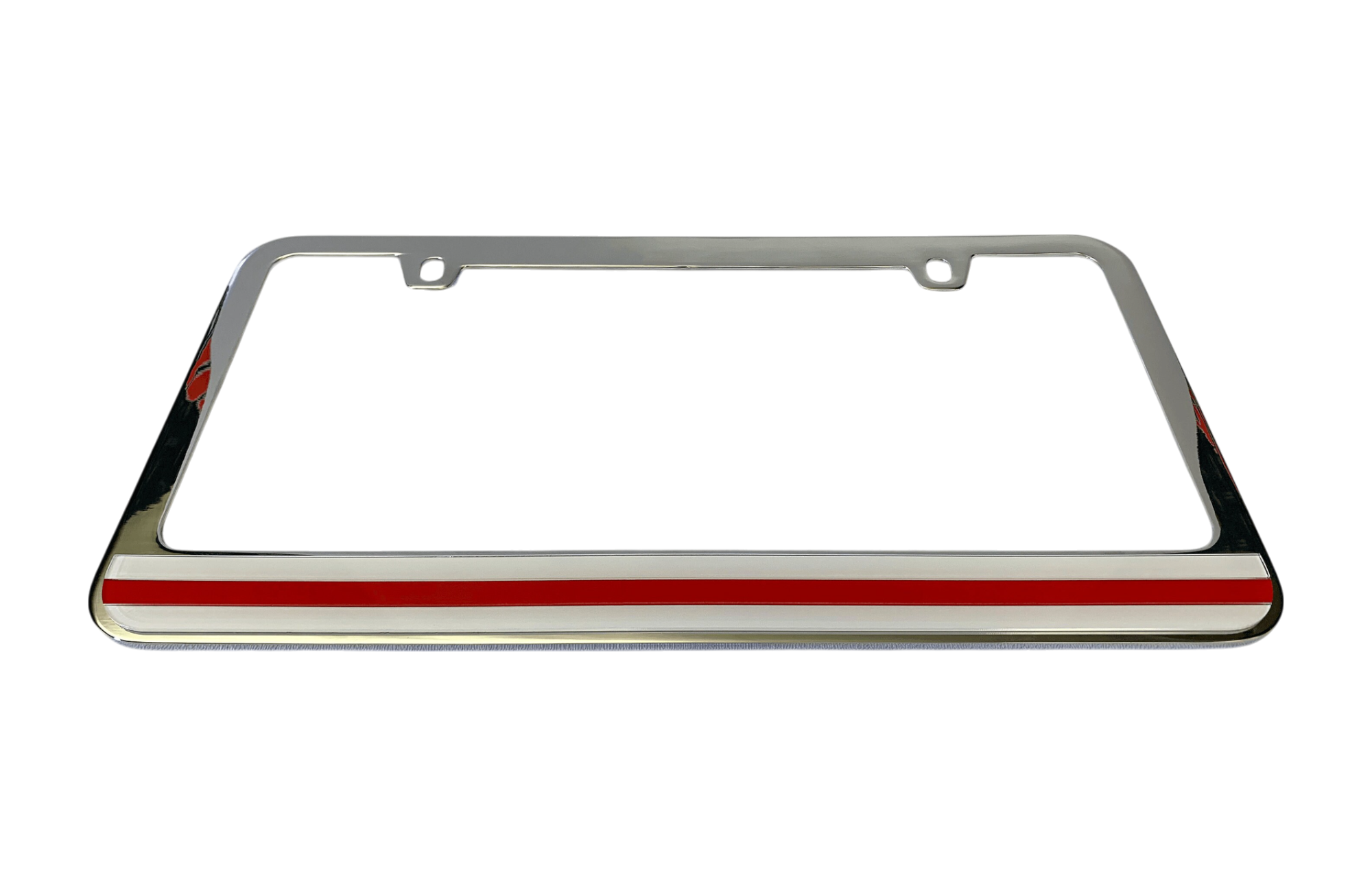 Thin Line Chrome License Plate Frame