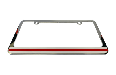 Thin Line Chrome License Plate Frame