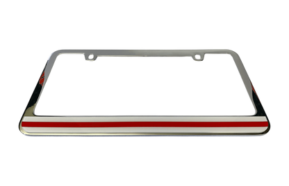 Thin Line Chrome License Plate Frame