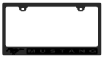 Ford Motor Company - Carbon License Plate Frame - MUSTANG