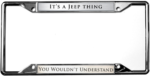 MOPAR - License Plate  Frame - It's A Jeep Thing
