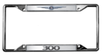 MOPAR - License Plate  Frame - Chrysler Logo - 300