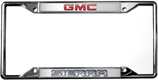 Eurosport Daytona 6604DL License Plate - for GMC SIERRA