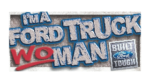 Tough-Skinz - Ford Emblem - Truck Woman