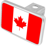 LSN - Premium Hitch Plug - Canadian Flag