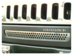 Hummer H3 Ultra-Chrome Front Lower Grill