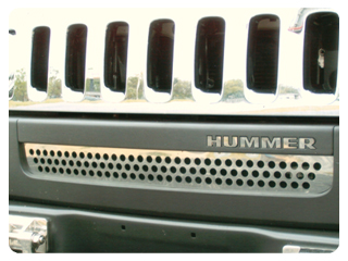 Eurosport Daytona 9506-UC Ultra-chrome Front Lower Grill for Hummer H3