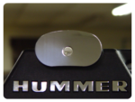 Hummer H2 Ultra-Chrome Roof Rack Lock Trim Kit