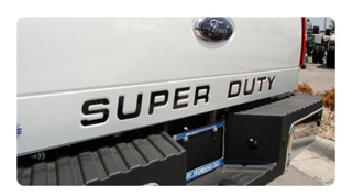 Eurosport Daytona 9561UC EDI Ultra- Chrome Tailgate Letters ford Super Duty