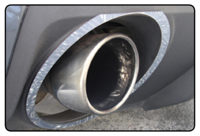 Camaro SS Ultra-Chrome  Exhaust Trim Rings