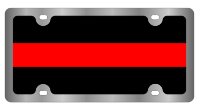 LSN - License Plate - Fallen Firefighter