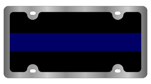 LSN - License Plate - Fallen Police Officer