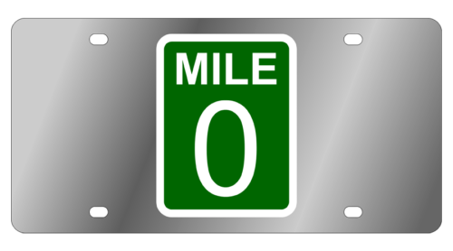 LSN - License Plate - Mile Marker 0