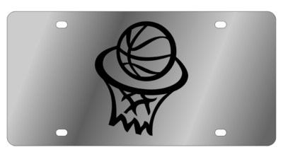 LSN - License Plate - Basketball Hoop