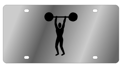 LSN - License Plate - Weight Lifting