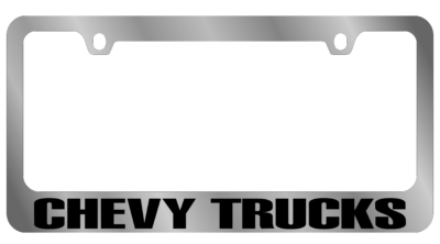GM - License Plate Frame - Chevrolet Chevy Trucks