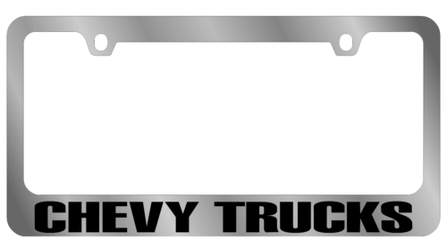 GM - License Plate Frame - Chevrolet Chevy Trucks