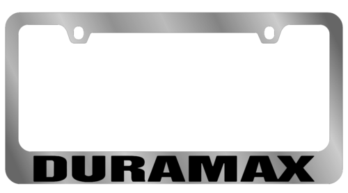 GM - License Plate Frame - Chevrolet Duramax