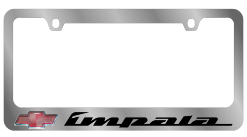 GM - License Plate Frame - Chevrolet Impala