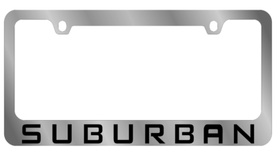 GM - License Plate Frame - Chevrolet Suburban