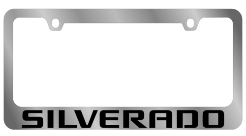 GM - License Plate Frame - Chevrolet Silverado