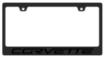 GM - Carbon License Plate Frame - CORVETTE