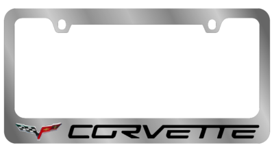 GM - License Plate Frame - Chevrolet Corvette C6