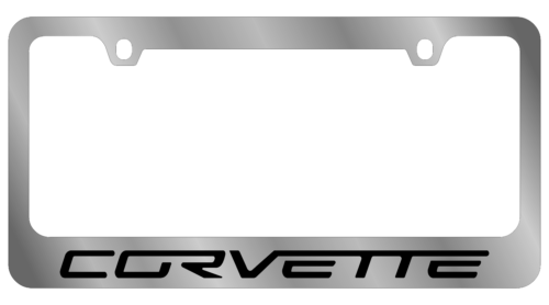 GM - License Plate Frame - Chevrolet Corvette C6