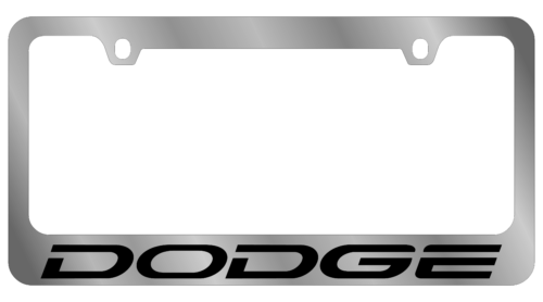 Dodge - License Plate Frame - Dodge Word