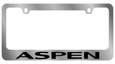 Chrysler - License Plate Frame - Chrysler Aspen