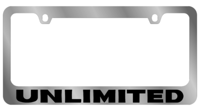 Jeep - License Plate Frame - Jeep Unlimited
