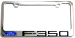 Ford - License Plate Frame - F-350 - Logo/Word