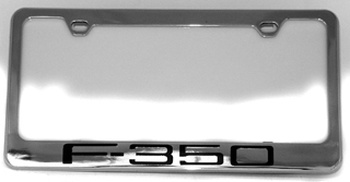 Ford - License Plate Frame - F-350 - Word Only - Plates, Frames and Car Accessories by Eurosport