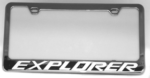 Ford - License Plate Frame - Explorer - Word Only