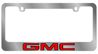GMC - License Plate Frame - GMC Logo