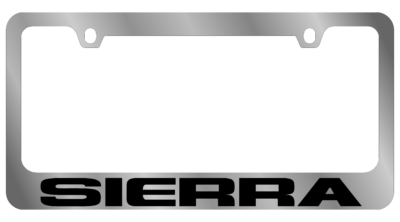GMC - License Plate Frame - GMC Sierra