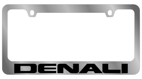 GMC - License Plate Frame - Denali - Word Only