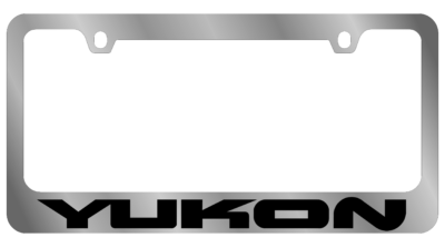 GMC - License Plate Frame - Yukon - Word Only