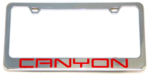 GMC - License Plate Frame - Canyon - Word Only