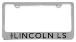 Lincoln - License Plate Frame - Lincoln LS - Logo/Word