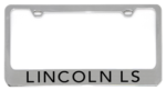 Lincoln - License Plate Frame - Lincoln LS - Word Only