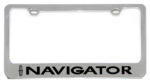 Lincoln - License Plate Frame - Navigator - Logo/Word