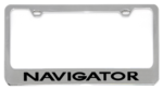 Lincoln - License Plate Frame - Navigator - Word Only