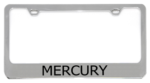 Mercury - License Plate Frame - Mercury - Word Only