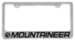 Mercury - License Plate Frame - Mountaineer - Logo/Word