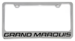 Mercury - License Plate Frame - Grand Marquis - Word Only