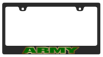 MILITARY - Carbon License Plate Frame - ARMY