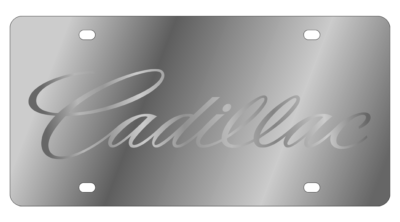 Cadillac - SS Plate - Cadillac Script