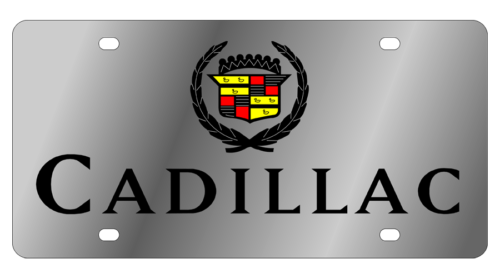 Cadillac - SS Plate - Cadillac Crest w Word