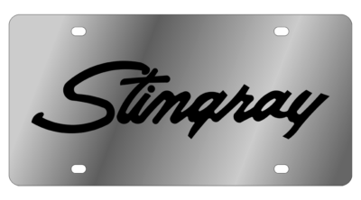 Chevrolet - SS Plate - Stingray Retro Script